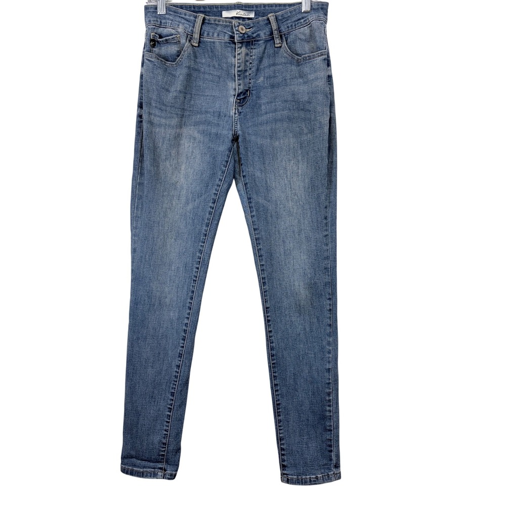 Kancan‎ Skinny Jeans KC11214CHM Medium Wash Blue Mid Rise Size 9 28